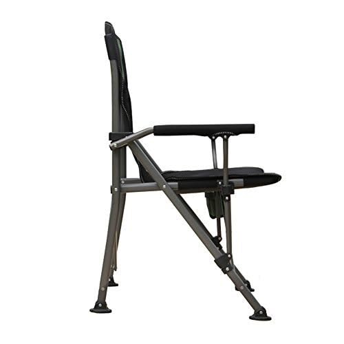Heavy-Duty Folding Camping Chair with Cup Holder