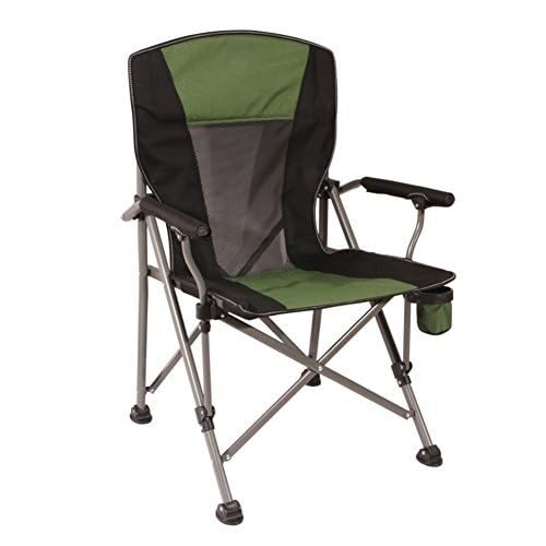Heavy-Duty Folding Camping Chair with Cup Holder