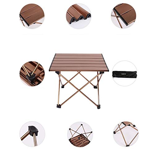Lightweight Aluminum Folding Camping Table