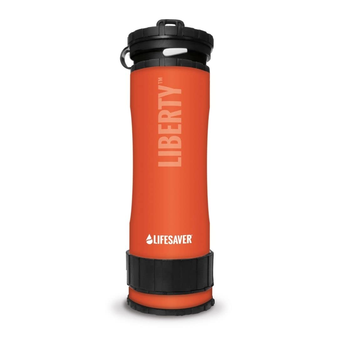 15oz Portable Water Filter & Purifier Bottle