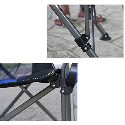 Heavy-Duty Folding Camping Chair with Cup Holder