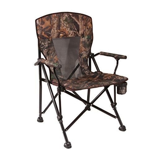Heavy-Duty Folding Camping Chair with Cup Holder