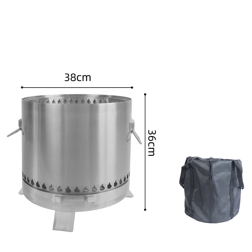 Portable Outdoor Firewood & Charcoal Stove