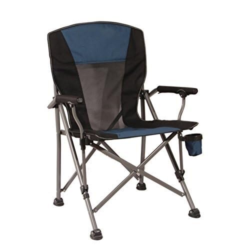 Heavy-Duty Folding Camping Chair with Cup Holder