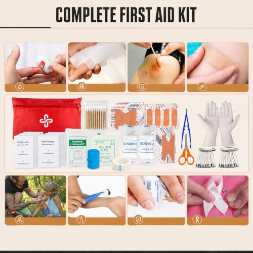 250-Piece Outdoor Survival & First Aid Kit