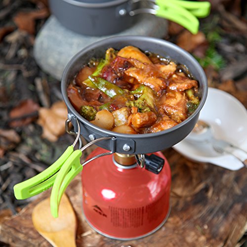 Portable Camping Cookware Mess Kit
