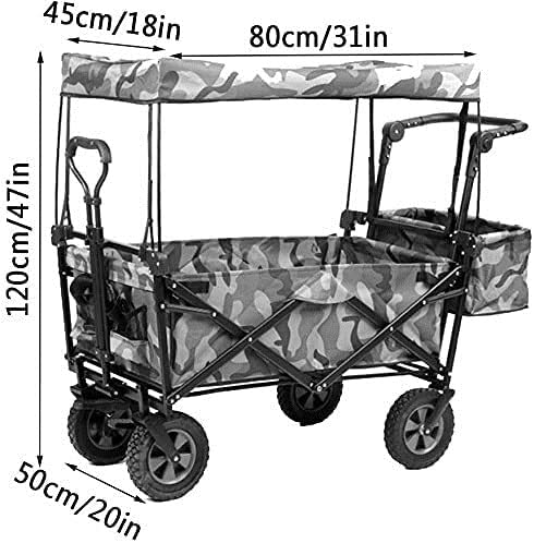 Heavy-Duty Folding Camping Utility Wagon