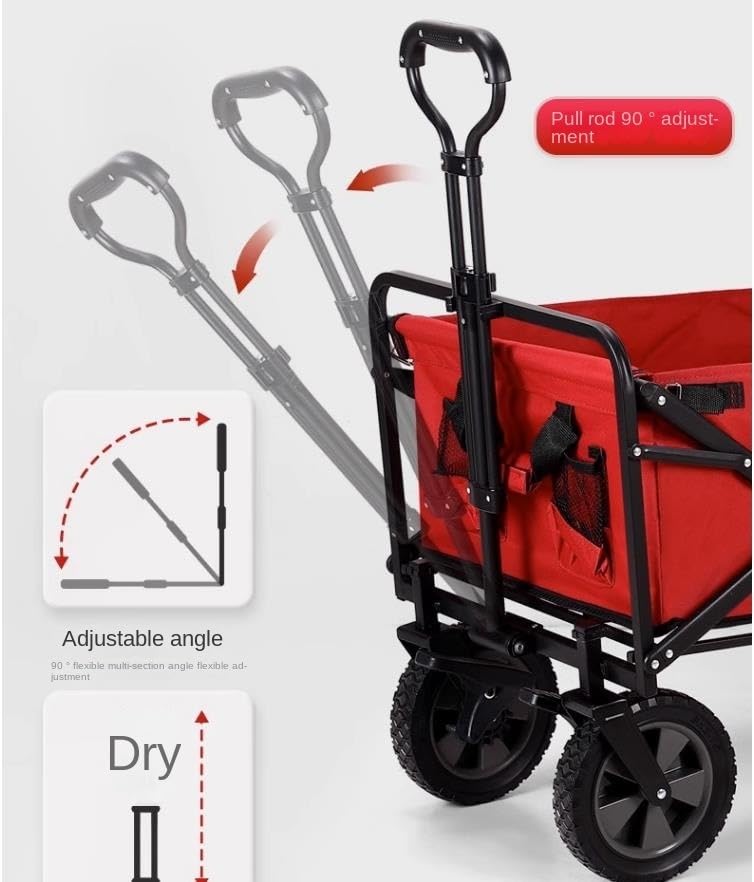 4-Wheel Folding Camping Utility Wagon