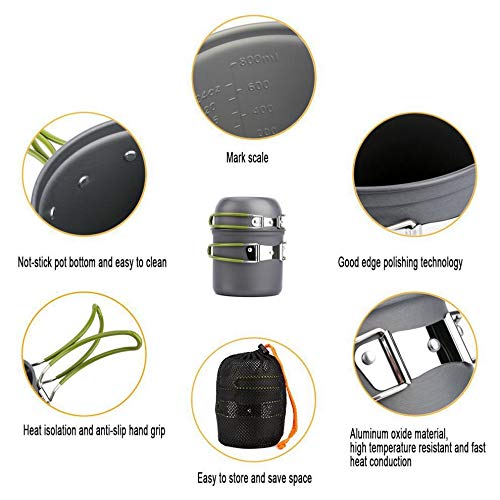 Camping Cookware & Utensil Set