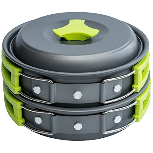 Portable Camping Cookware Mess Kit
