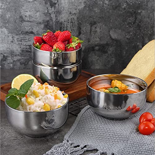 Stainless Steel Camping Cutlery & Bowl Set
