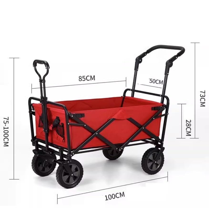 4-Wheel Folding Camping Utility Wagon
