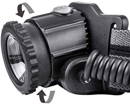 6000-Lumen Rechargeable Waterproof Headlamp