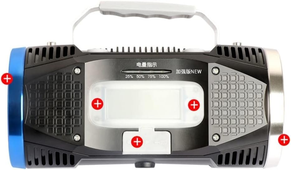 Rechargeable LED Camping Spotlight & Lantern