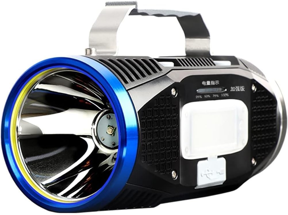 Rechargeable LED Camping Spotlight & Lantern