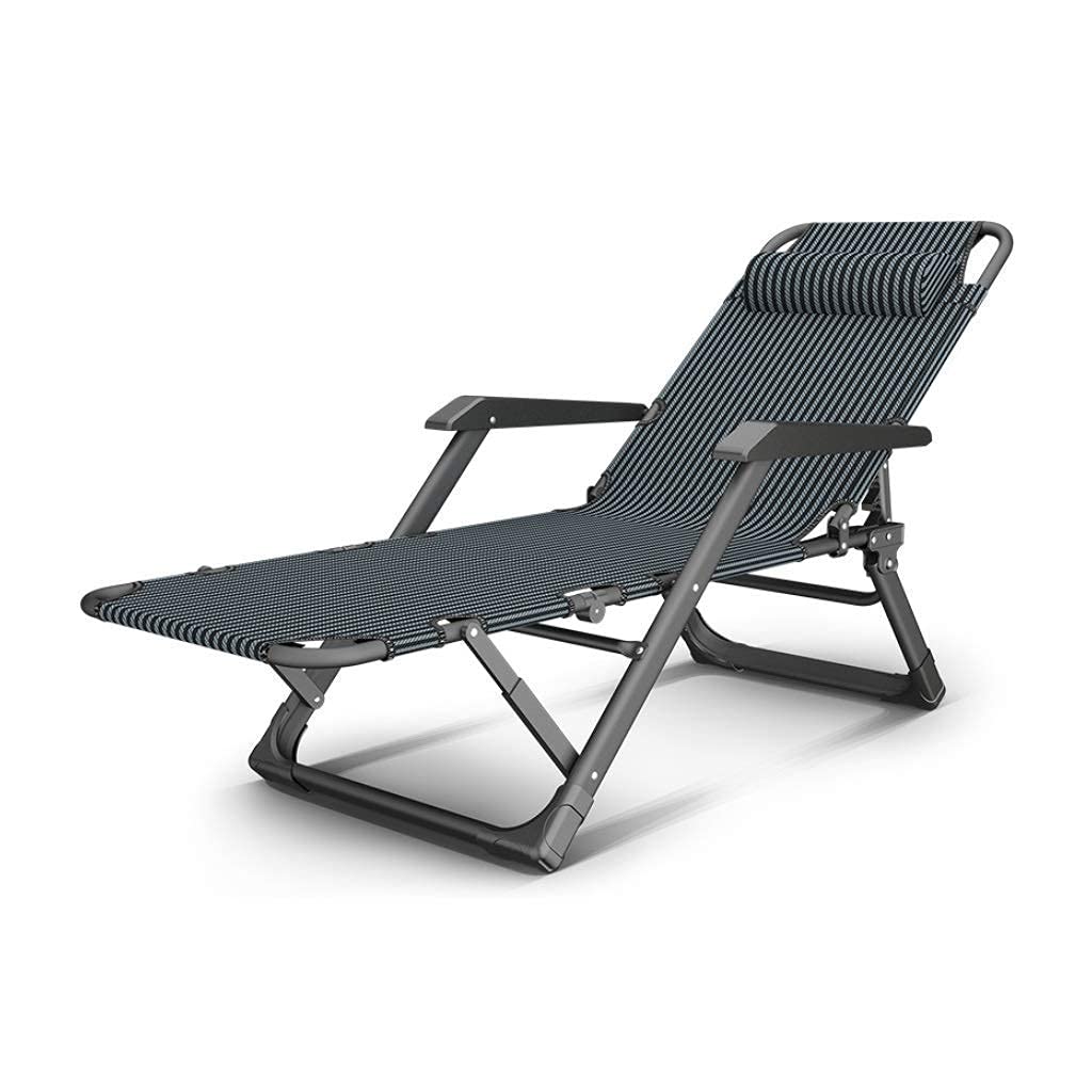 Heavy-Duty Folding Outdoor Reclining Lounger