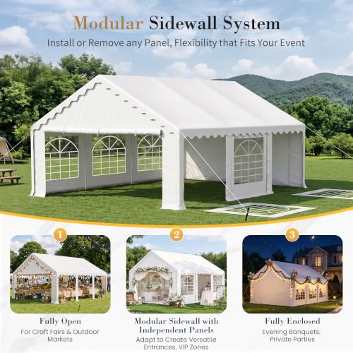 Sophia & William Gazebo Party Tent Canopy