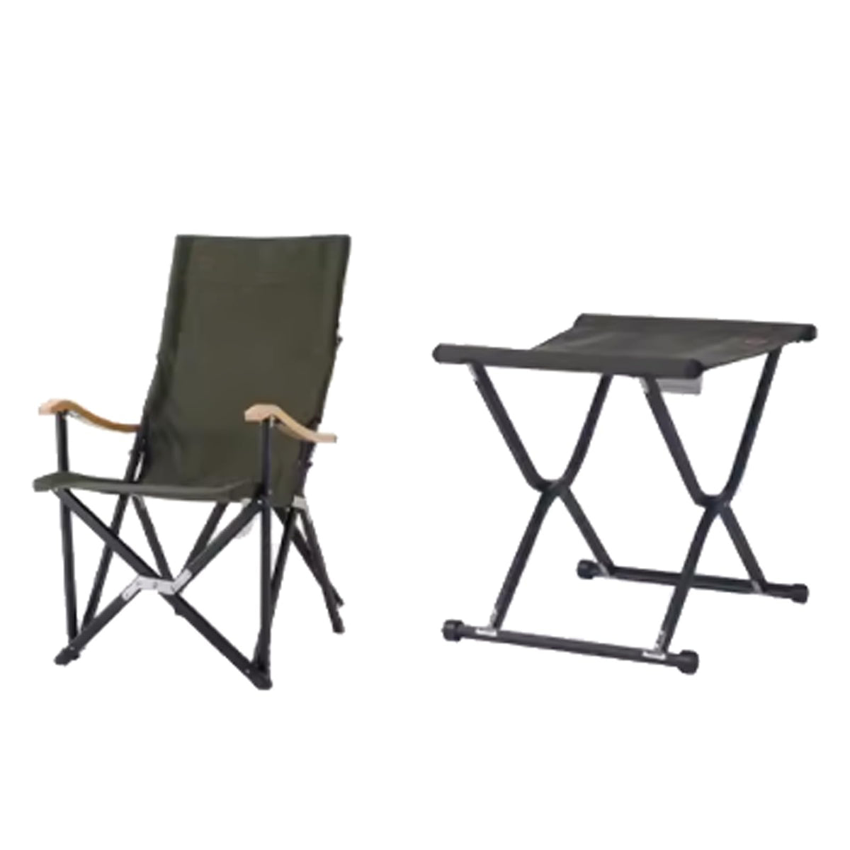 Camping Chair Home Leisure Chair Outdoor Picnic Portable Folding Lounge Beach Fishing Spacious and Comfortable Lightweight