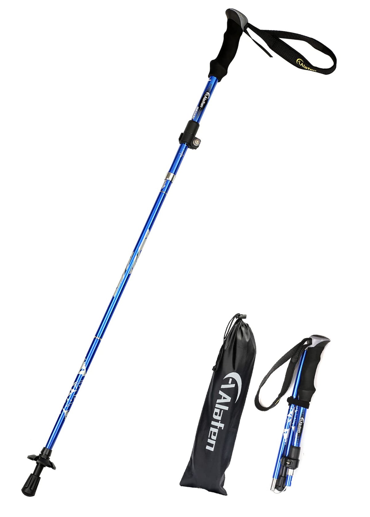 A ALAFEN 7075 Aluminum Collapsible Ultralight Trekking Pole