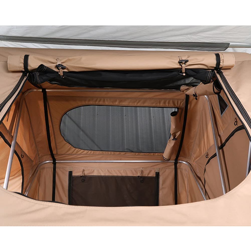 Hard Shell Rooftop Tent with Ladder – 3–4 Person