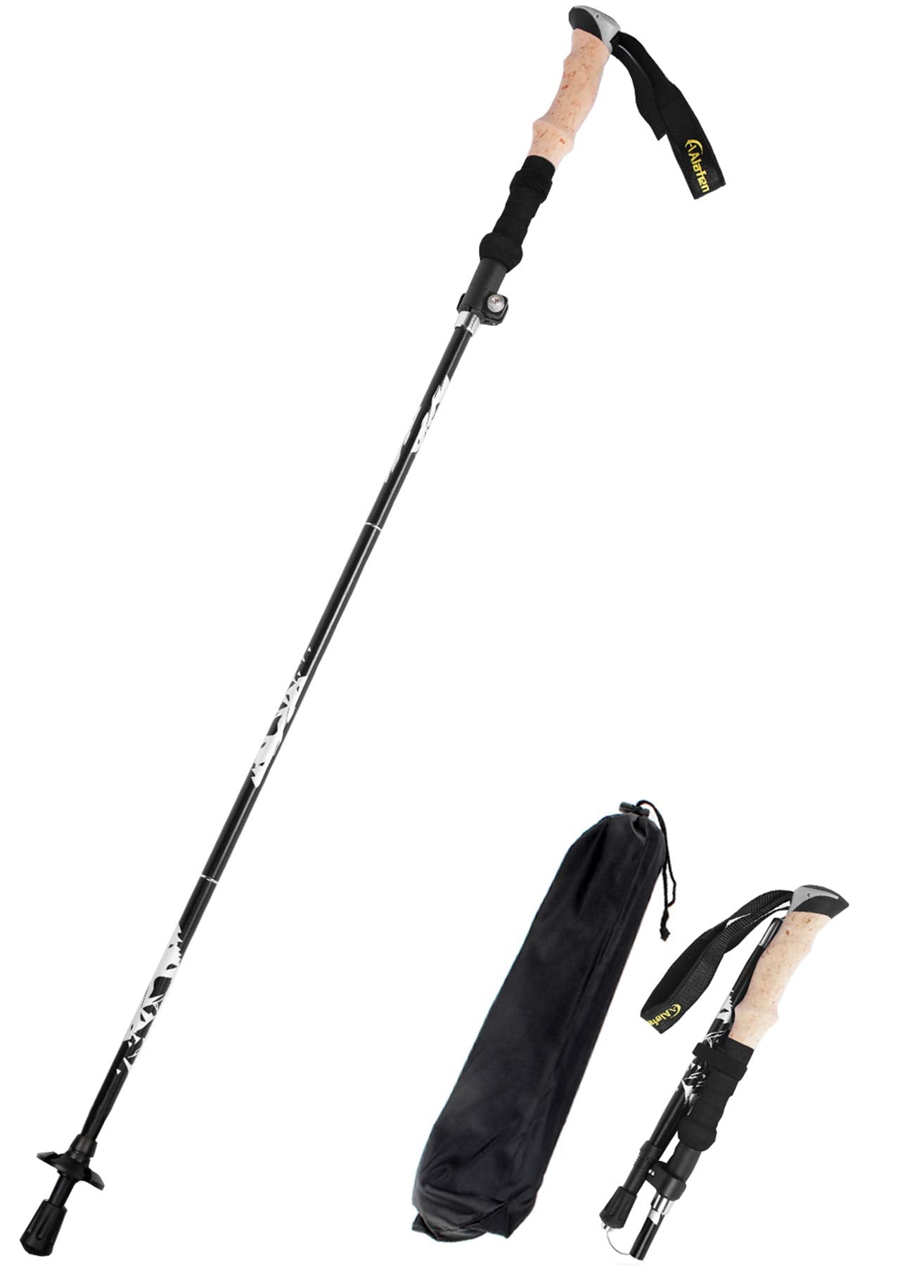 A ALAFEN 7075 Aluminum Collapsible Ultralight Trekking Pole