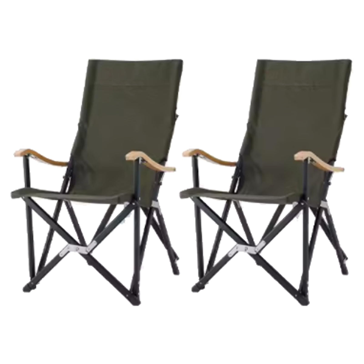 Camping Chair Home Leisure Chair Outdoor Picnic Portable Folding Lounge Beach Fishing Spacious and Comfortable Lightweight