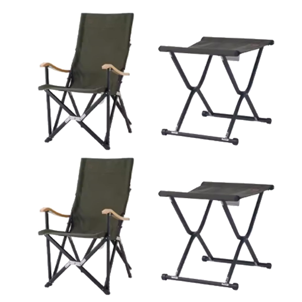 Camping Chair Home Leisure Chair Outdoor Picnic Portable Folding Lounge Beach Fishing Spacious and Comfortable Lightweight