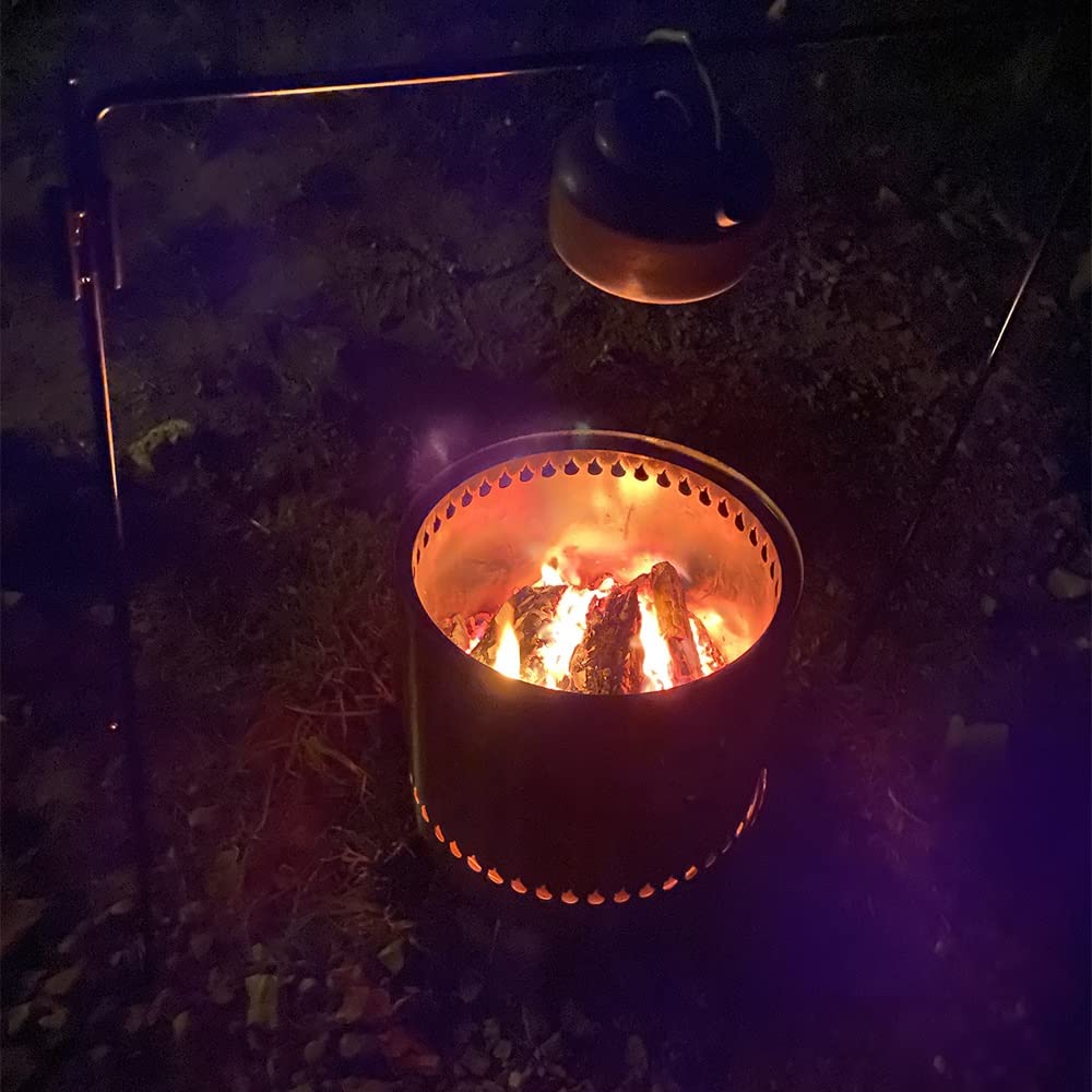 Portable Outdoor Firewood & Charcoal Stove