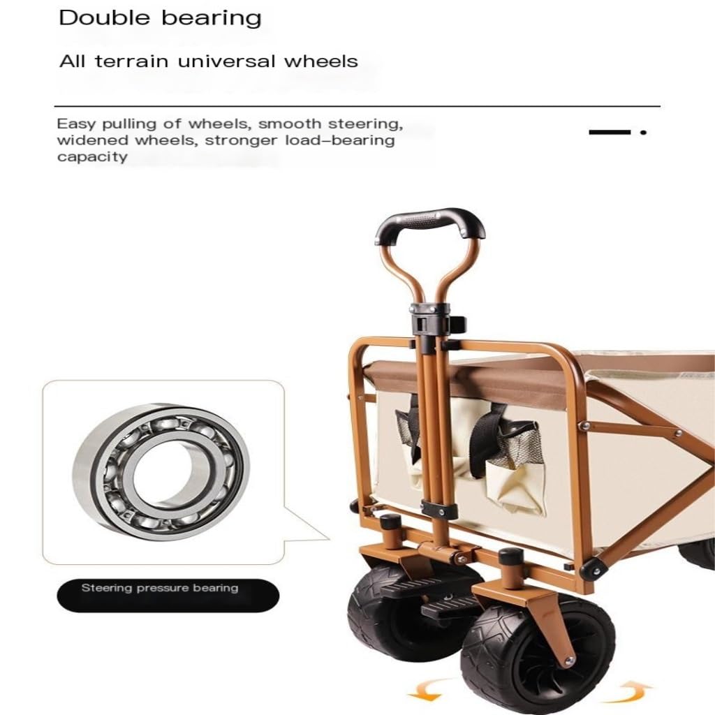 Outdoor Folding Beach & Camping Trolley