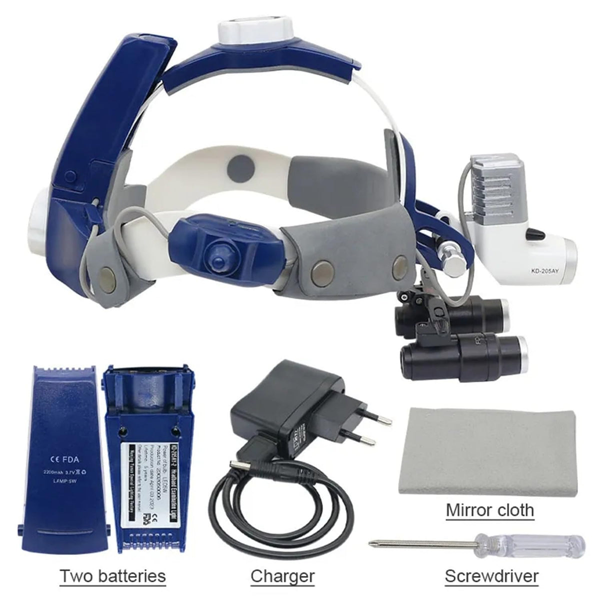 5W LED Headlamp with Magnifying Loupes