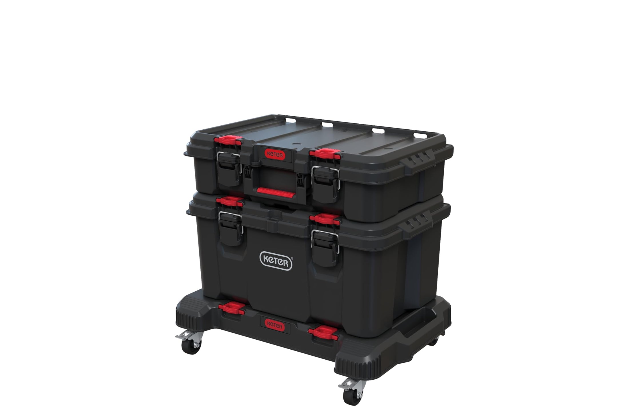 Keter Stack-n-Roll Modular Tools Organizer