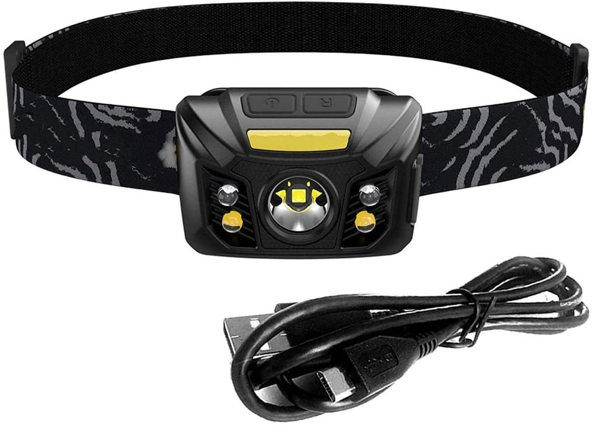 Lightweight LED Headlamp with Adjustable Headband