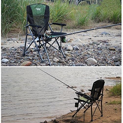 Heavy-Duty Folding Camping Chair with Cup Holder