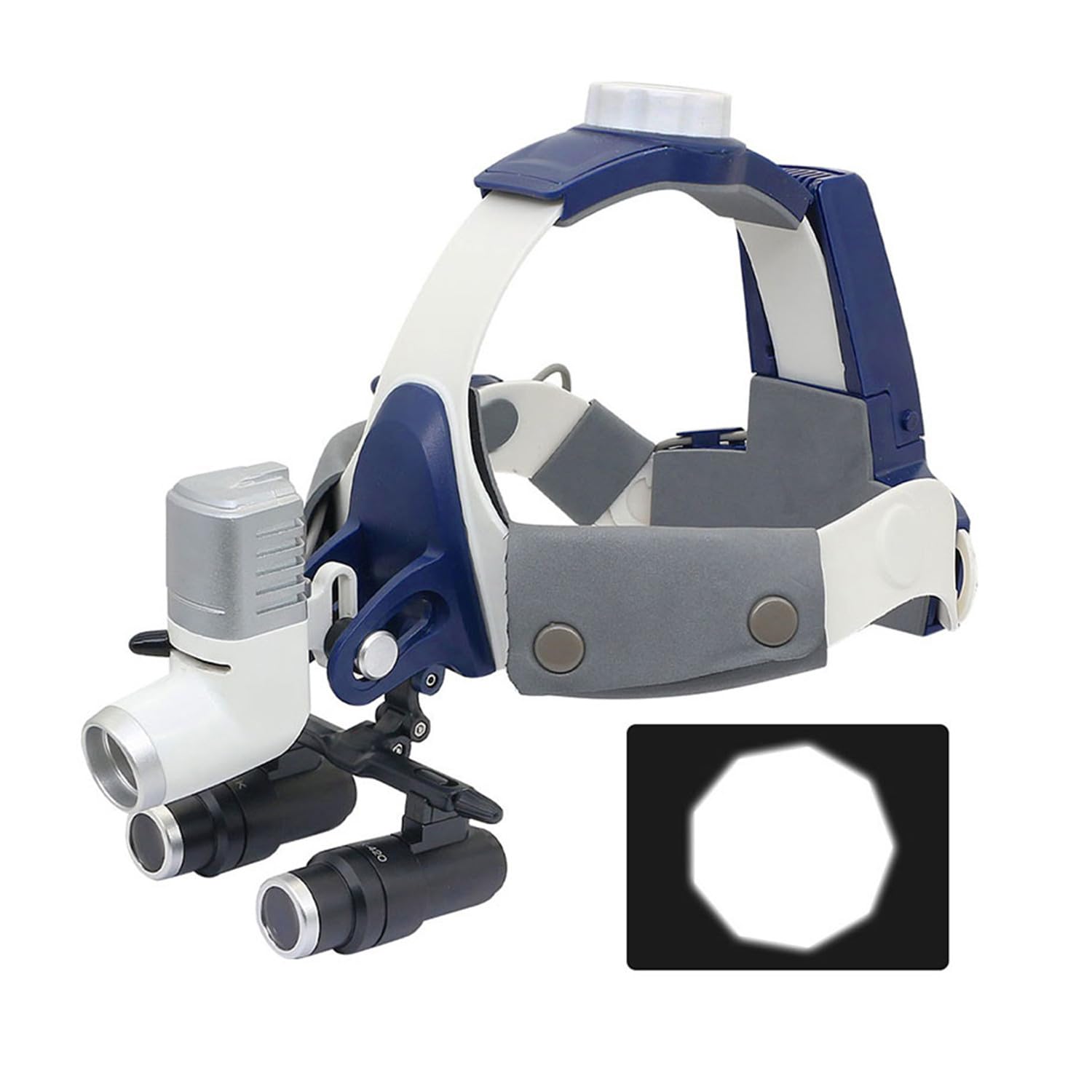 5W LED Headlamp with Magnifying Loupes