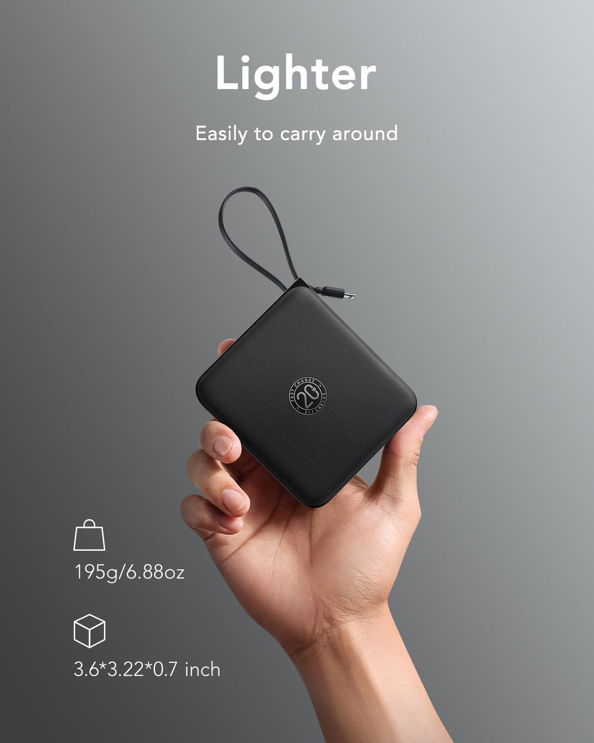 10000mAh 22.5W Fast-Charging Power Bank