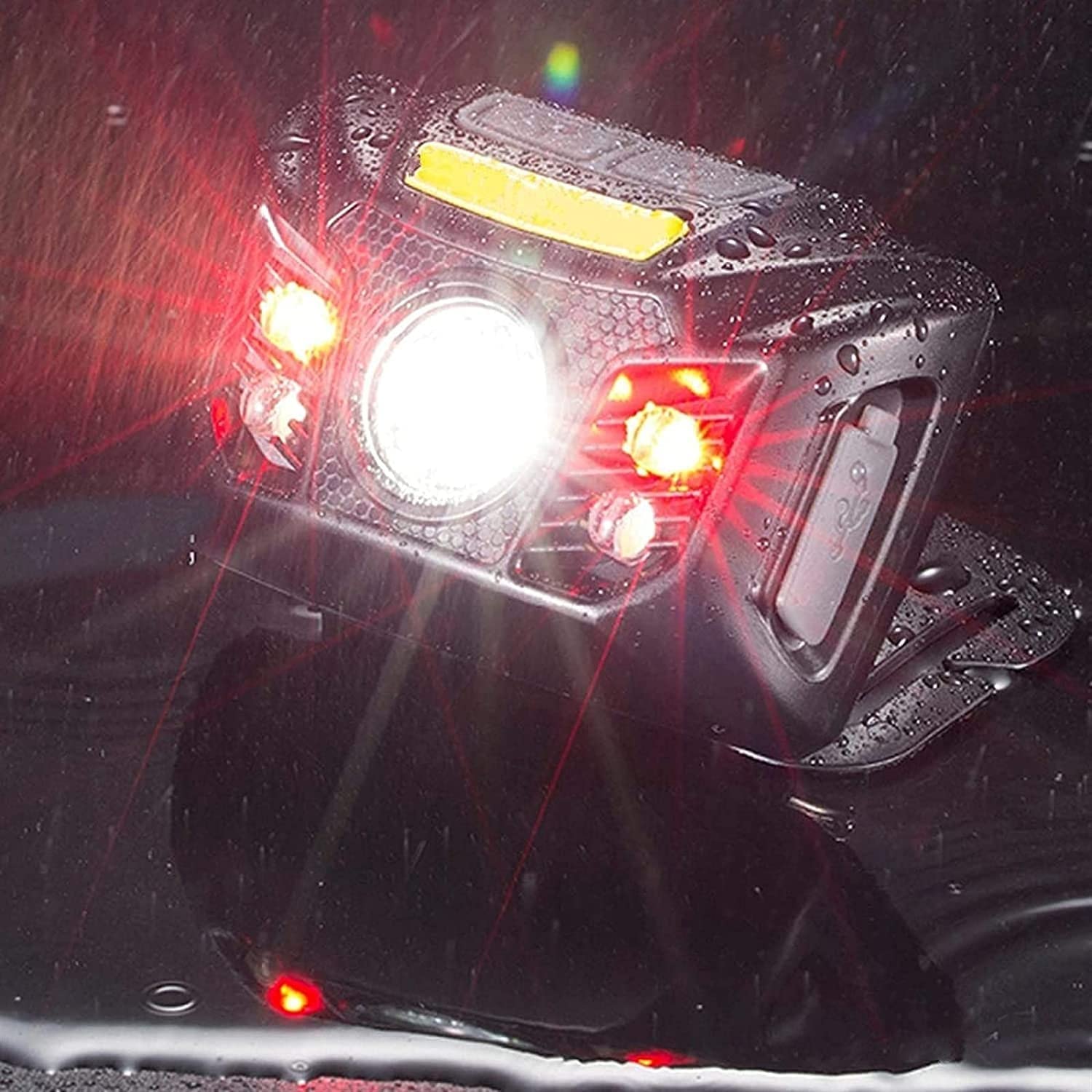 Lightweight LED Headlamp with Adjustable Headband