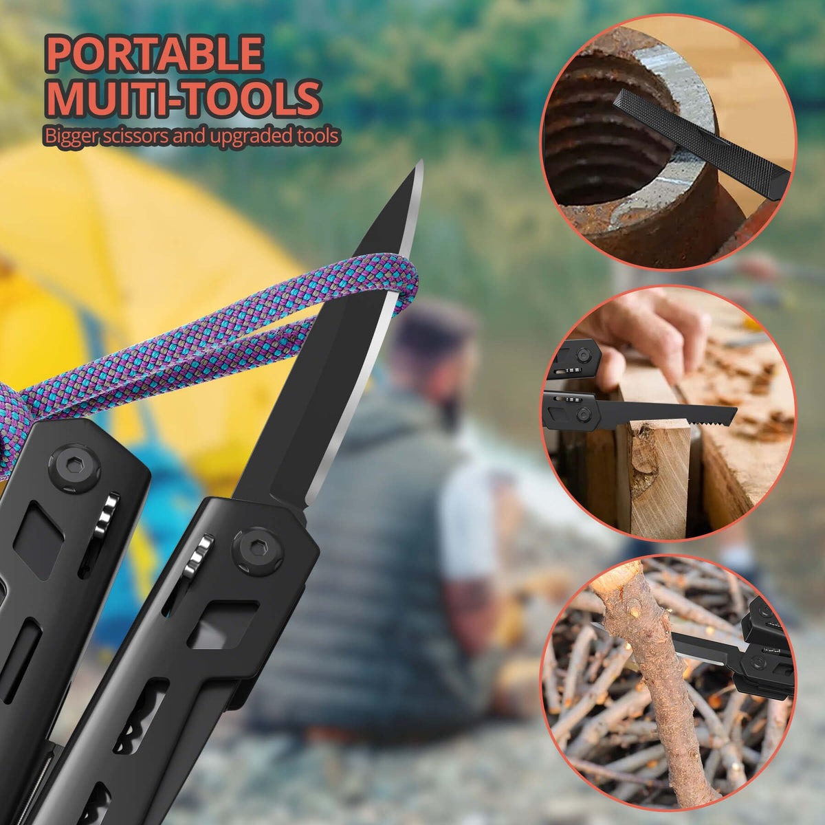 17-in-1 Stainless Steel Outdoor Multitool