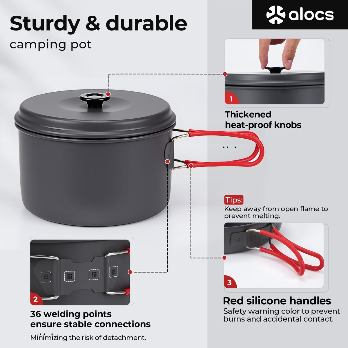 Compact Camping Cookware Set