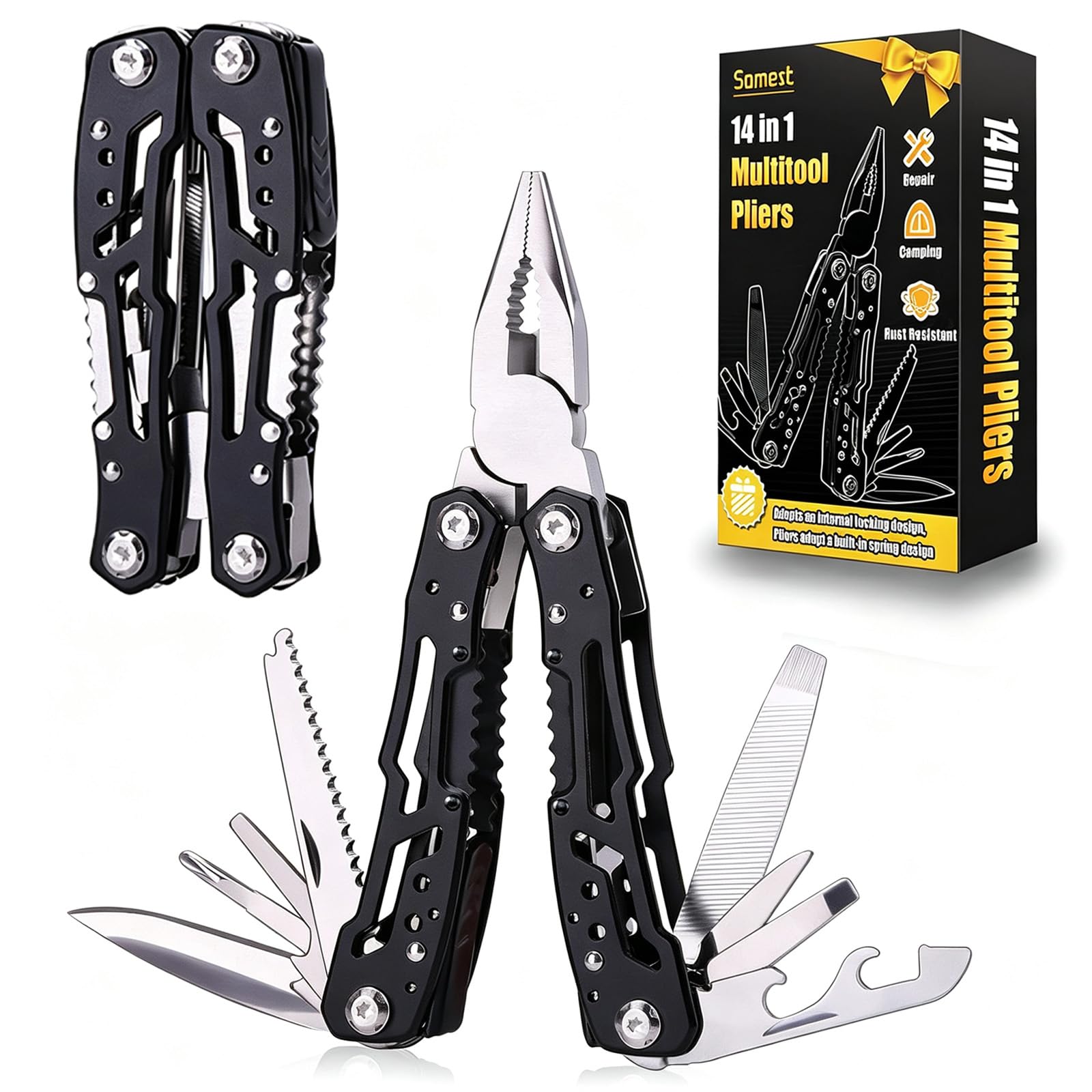 14-in-1 Multitool Pliers