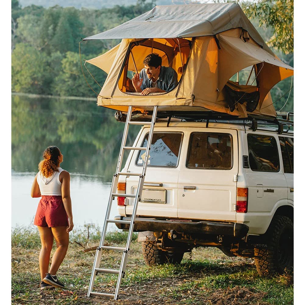 Hard Shell Rooftop Tent with Ladder – 3–4 Person