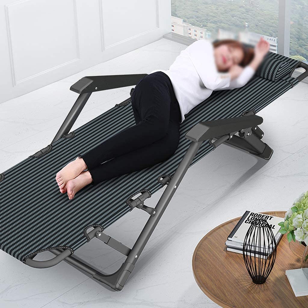 Heavy-Duty Folding Outdoor Reclining Lounger