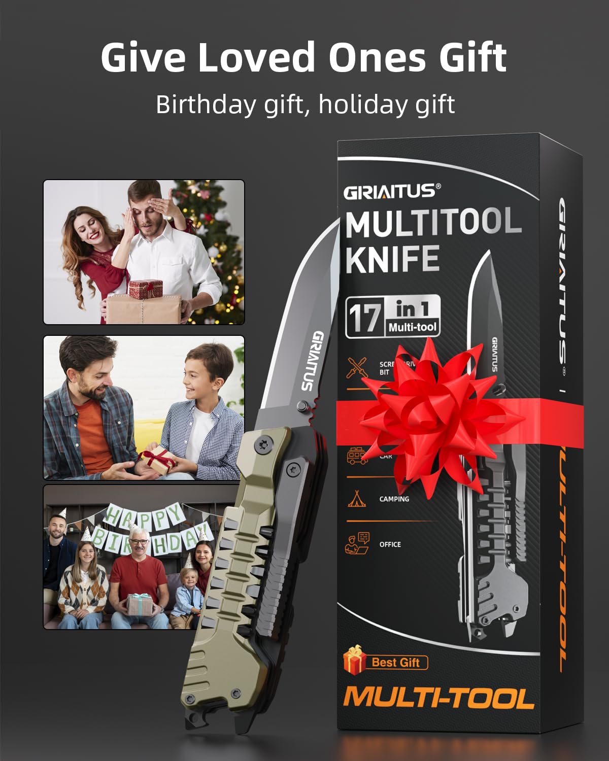 17-in-1 Outdoor Survival Multitool