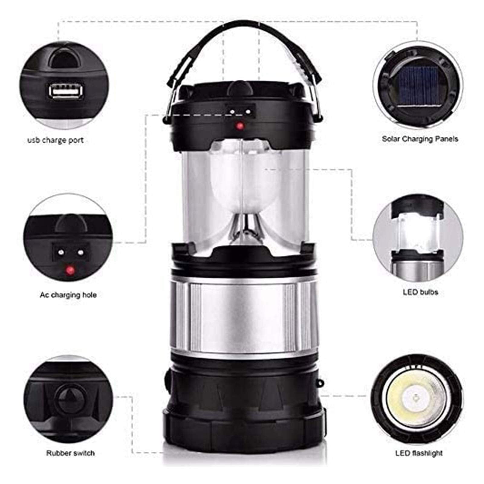 Water-Resistant LED Camping Lantern
