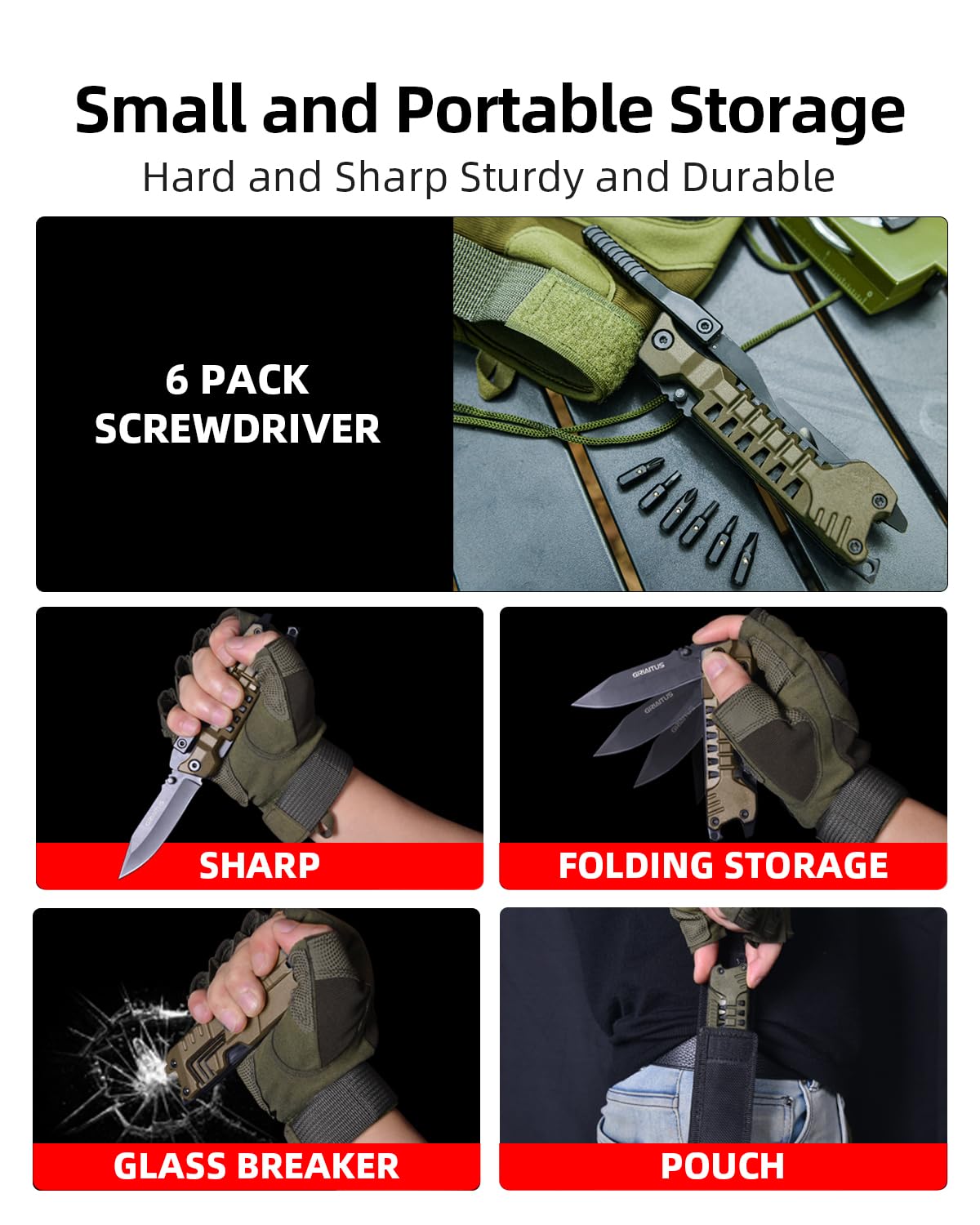 17-in-1 Outdoor Survival Multitool