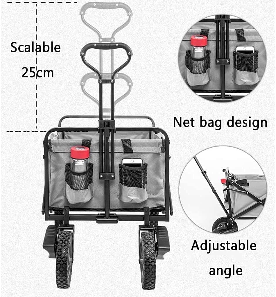 Heavy-Duty Folding Camping Utility Wagon