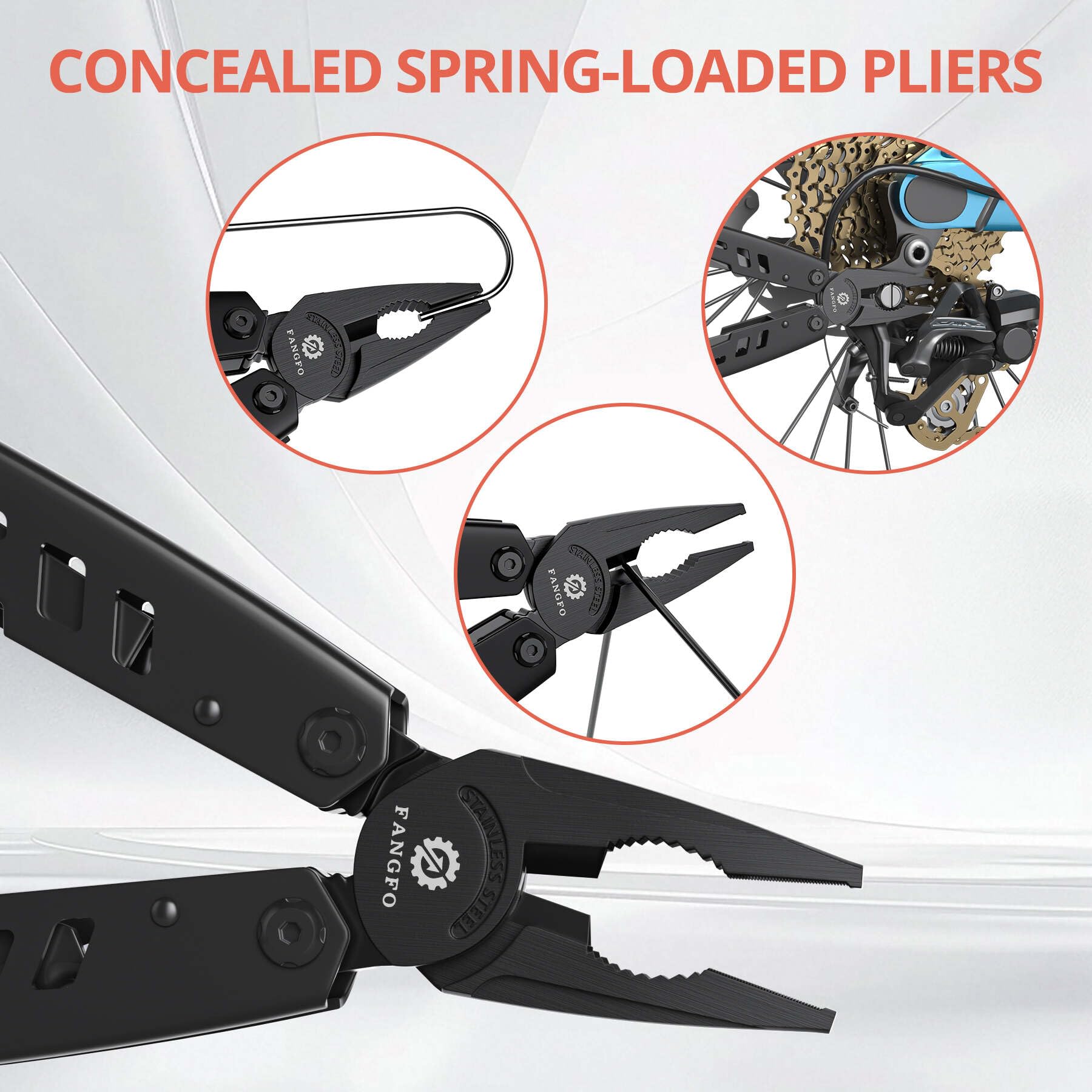 17-in-1 Stainless Steel Outdoor Multitool