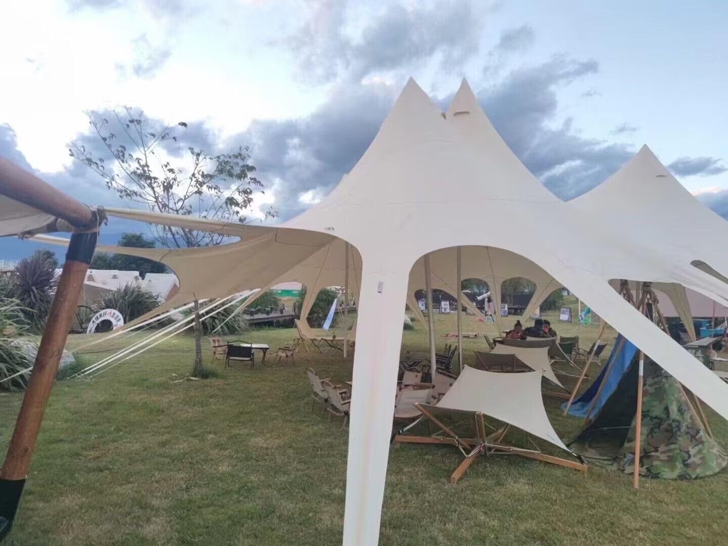 Waterproof Canvas Camping Tarp Shelter