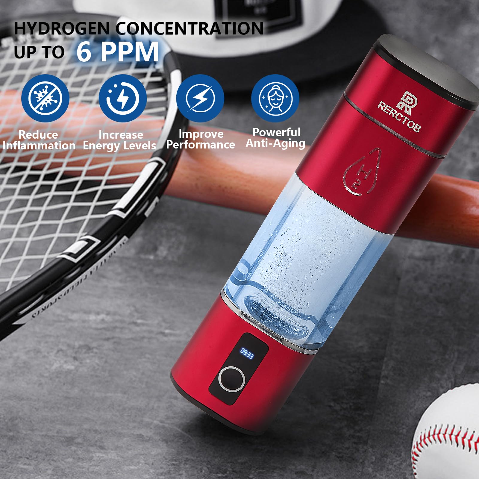 Portable Hydrogen Water Bottle Generator