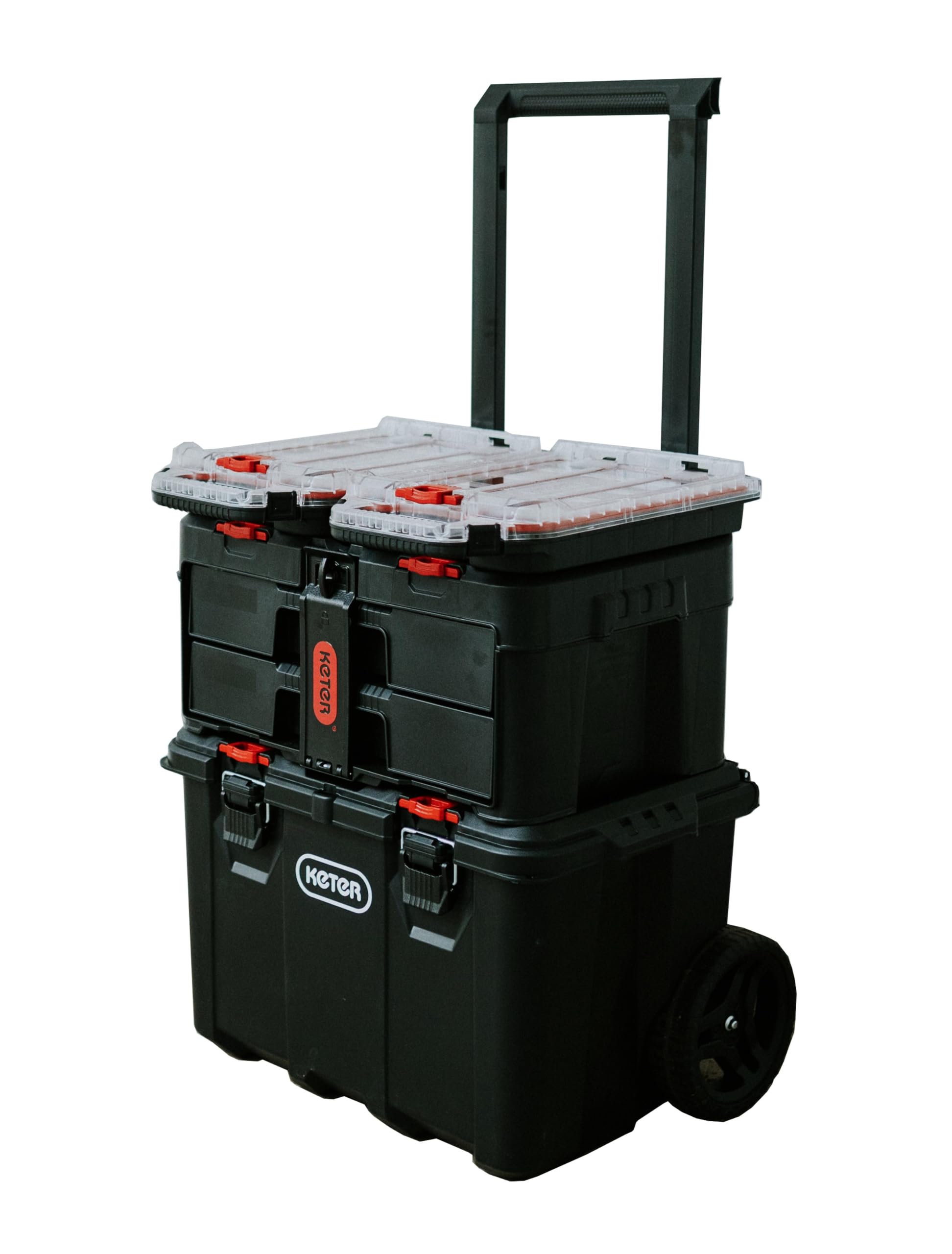 Keter Stack-n-Roll Modular Tools Organizer
