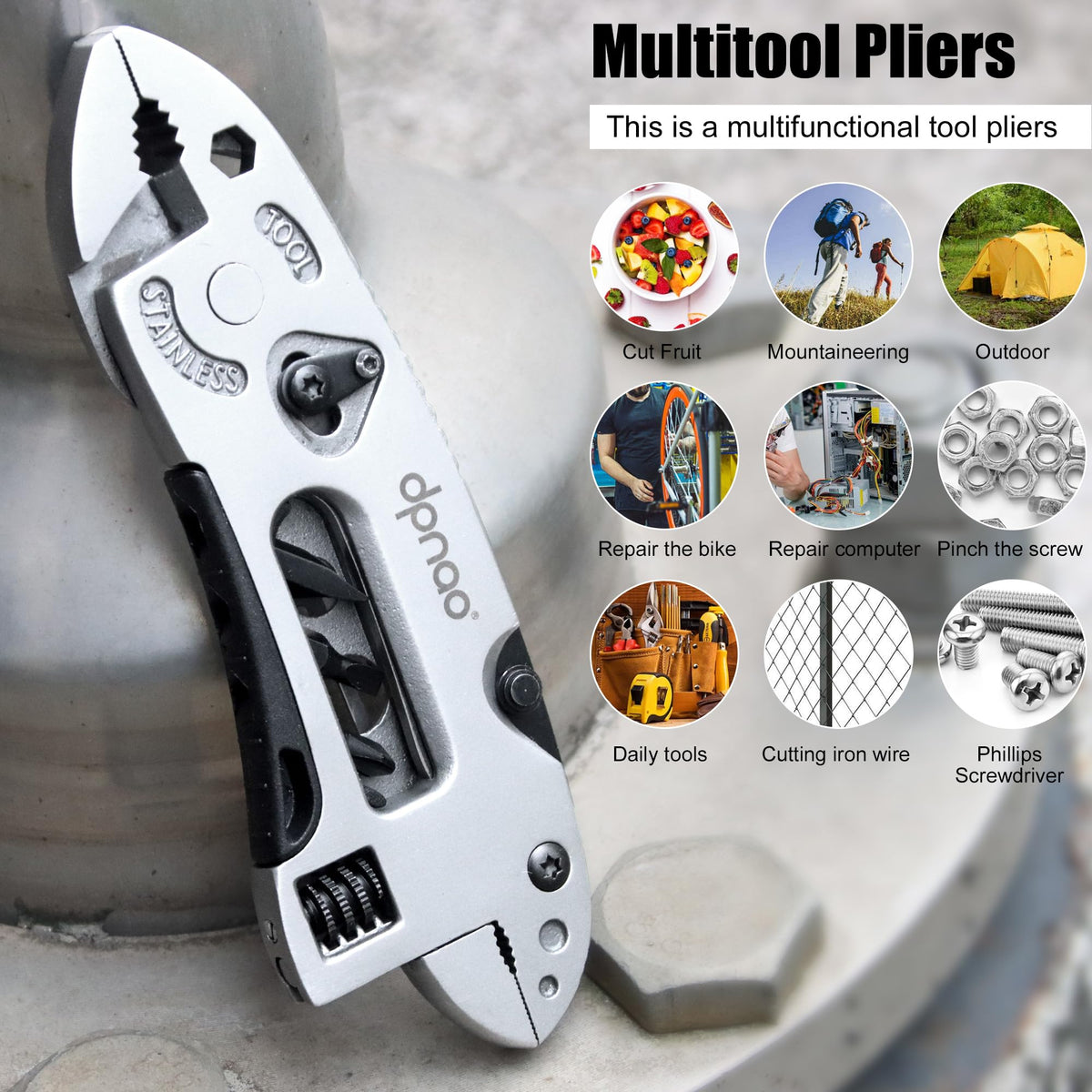 dpnao Multitool With 7 Tools